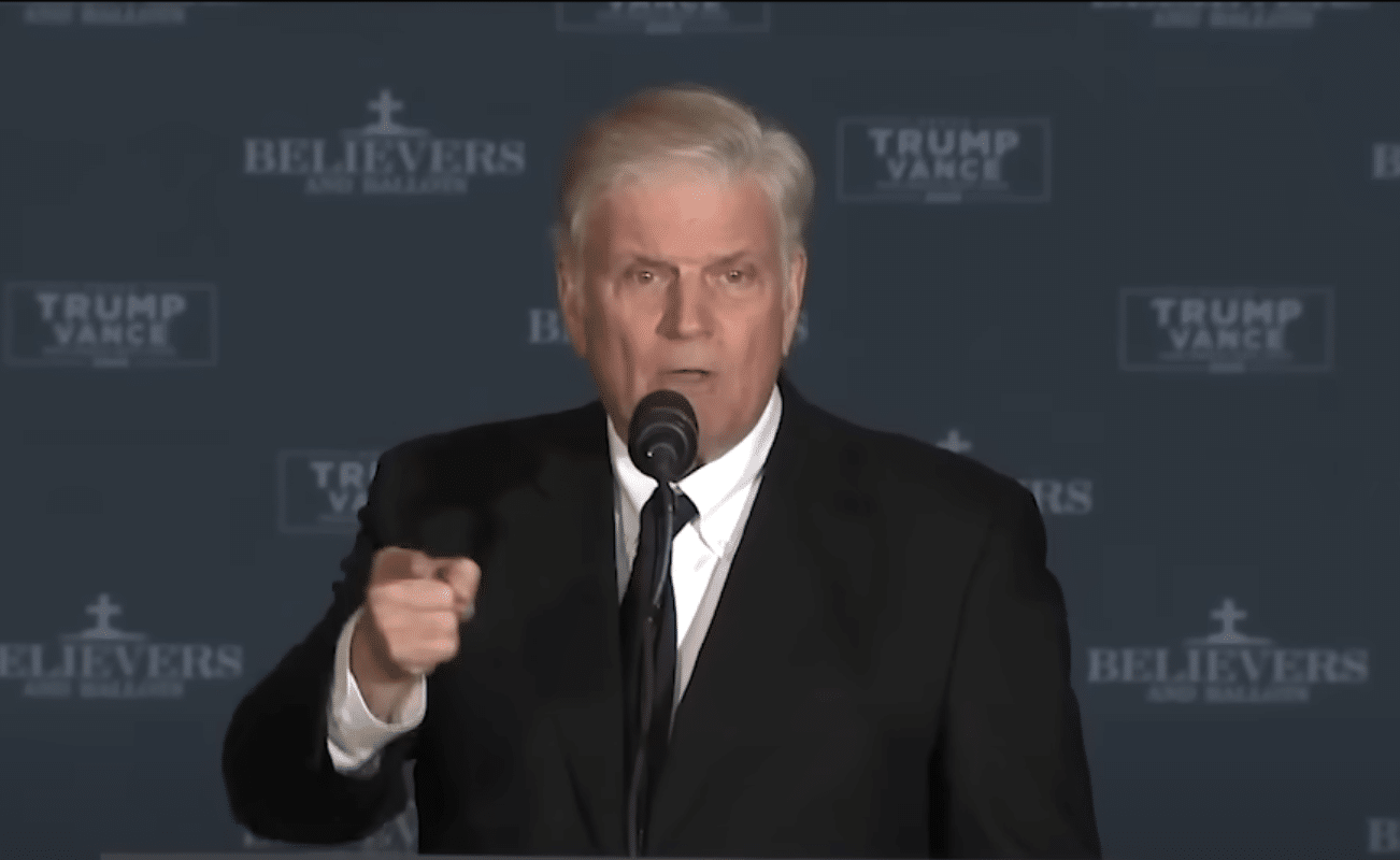 Franklin Graham: “Pray for God’s Protection from the Evil That Is Before Us as Election Day Nears”